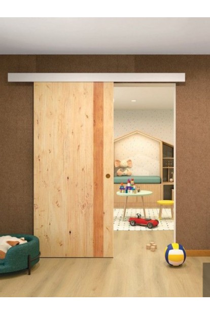 Wood Surface-Mounted Sliding Door System for developers Easy Kit| DoorHub UAE Wood Surface-Mounted Sliding Door System for developers Easy Kit| DoorHub UAE